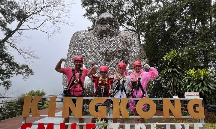 Chiang mai Private Tour Zipline Mae Kam Pong and Nature Hotspring