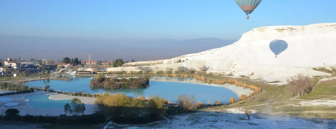 Pamukkale Sunrise Hot Air Balloon Experience & Hierapolis Visit