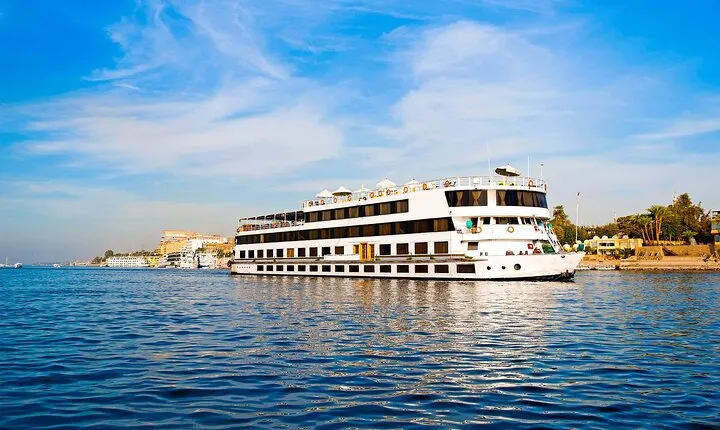 From Luxor: 7-Night Nile River Cruise, Hot Air Balloon with professional guide.