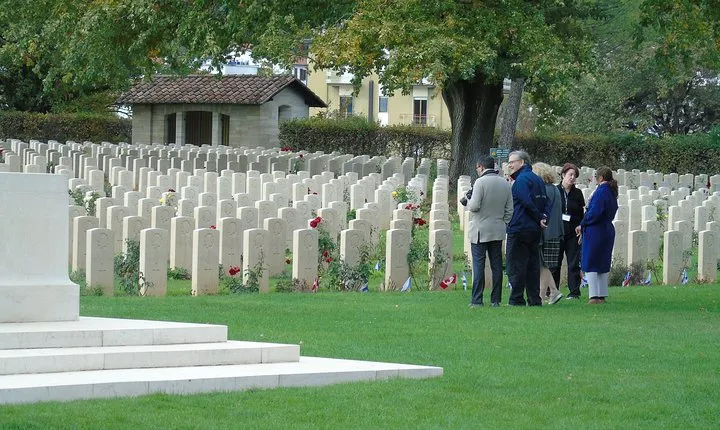WWII Historical Montecassino Battlefields from Rome