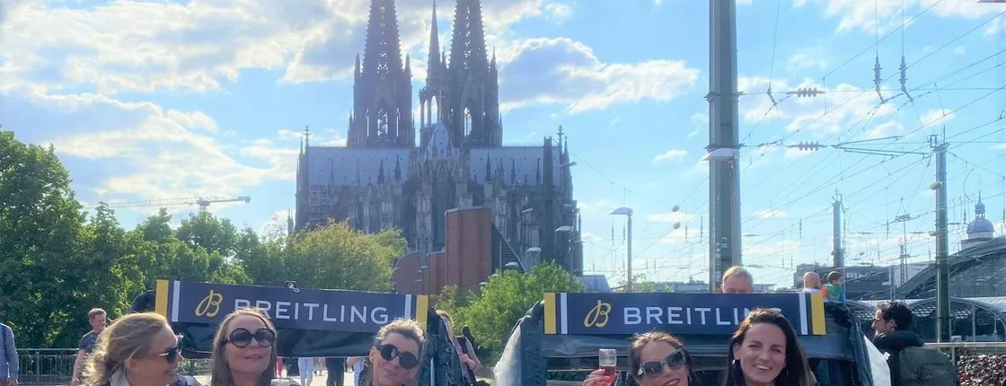 Rickshaw Tour of Cologne's Old Town with Champagne