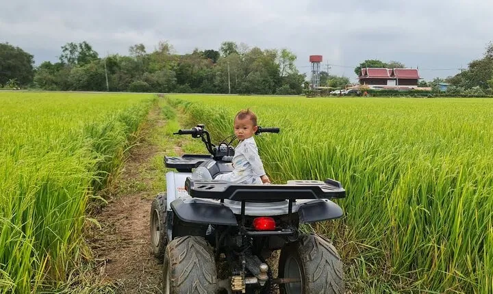 ATV Ride Through Cultural Triangle at Ayutthaya Heritage Town
