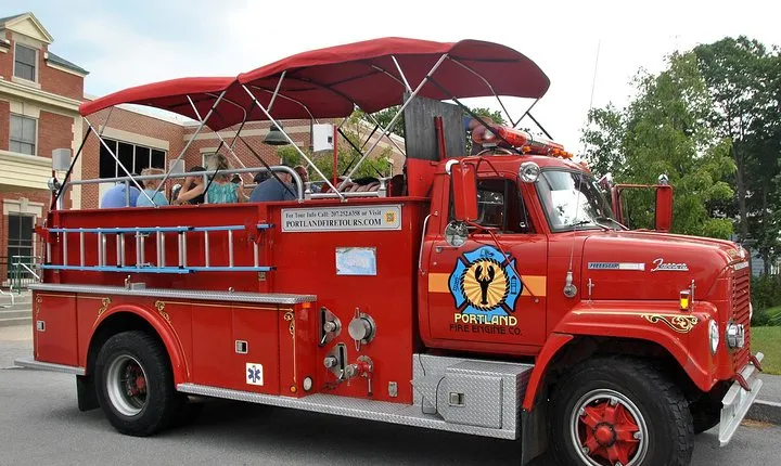 Vintage Fire Truck Sightseeing Tour of Portland Maine