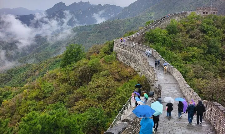Beijing Daxing Airport to Mutianyu Great Wall Private Trip