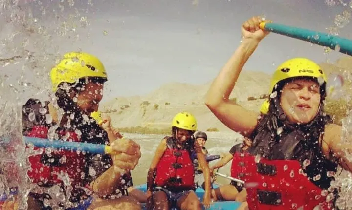 Full Day Lunahuaná: Tour, Wine-growing, Rafting from Lima