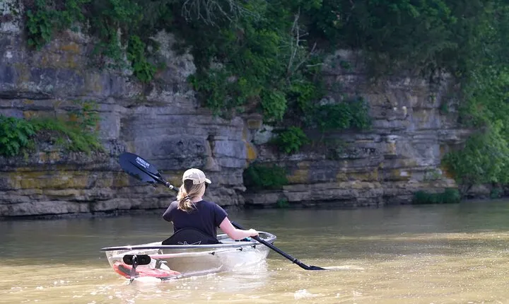Small Group Clear Kayak Tour of Old Hickory Lake