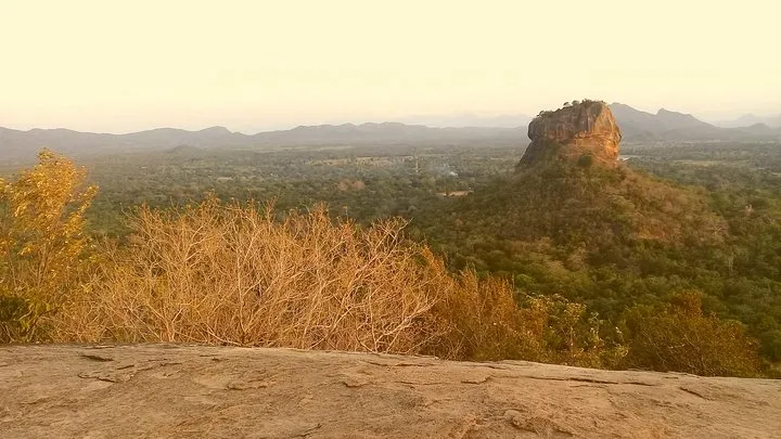 Golden beach Negombo to lion rock sigiriya hiking