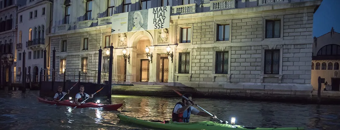 Kayak Experience in Venice at Night