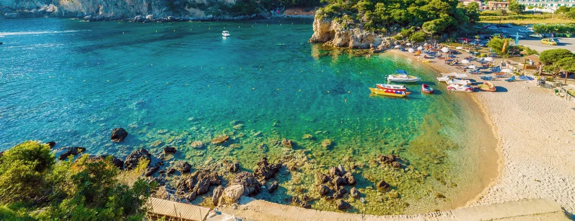 Corfu Tour with Achillion Palace and Paleokastritsa
