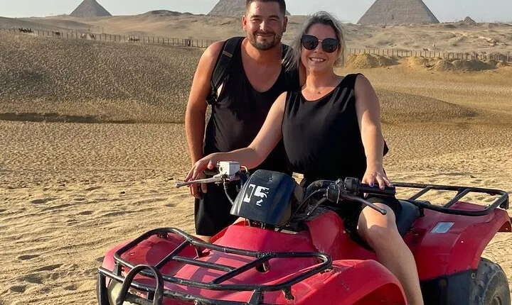 60 Min Quad Bike Ride Private Tour from Cairo or Giza