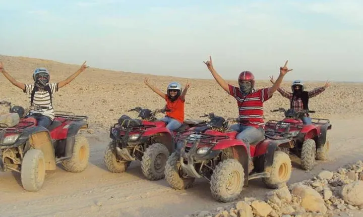Sunset Quad Bike Safari Tour in Luxor