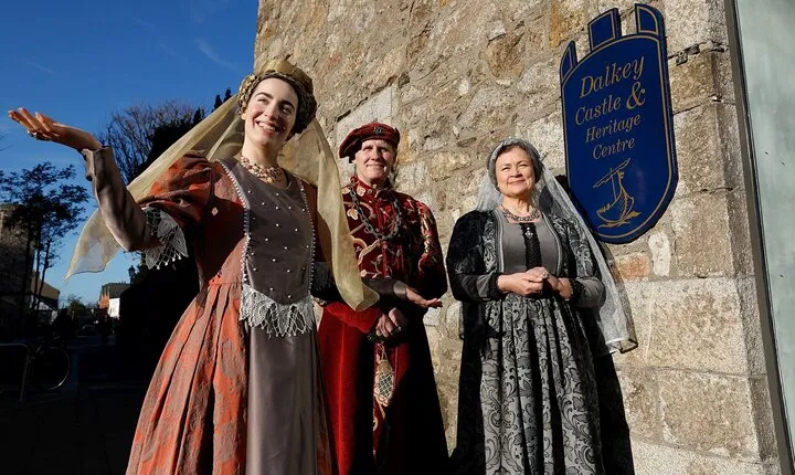 Interactive Living History in Dalkey Castle near Dublin City