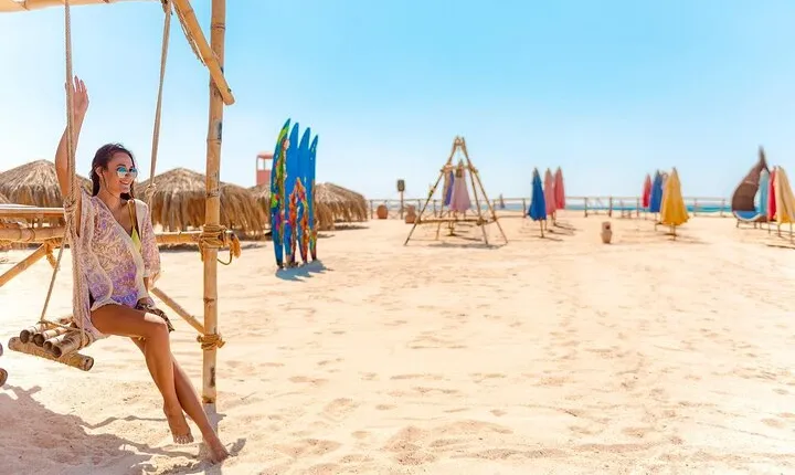 Giftun Hula Hula Island Sea Trip with lunch&Water Sports HURGHADA