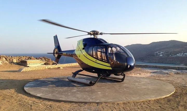 Private Helicopter Transfer from Athens to Kea