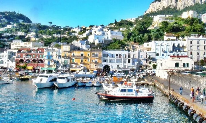 Capri & Blu Grotto from Sorrento or Positano or Amalfi or Salerno