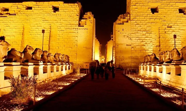 Sound and Light Show at Karnak Temple