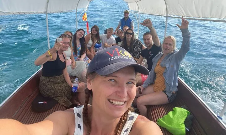 Lake Ohrid Boat Trip Bay of Bones Saint Naum and Swim