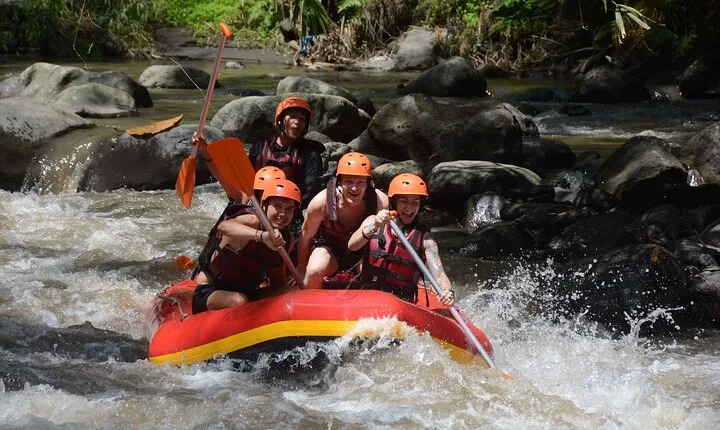 Telaga Waja River Rafting & Zipline (BCR) (Private Transfer)