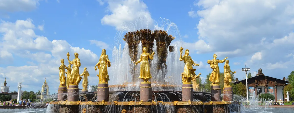 Moscow and VDNKh exhibition pavilions: Audio-Guided Walking Tour