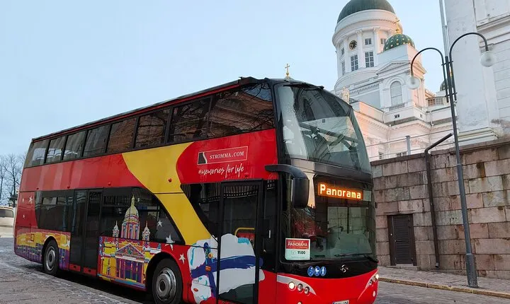 Helsinki Panorama Sightseeing Audio-Guided Bus Tour