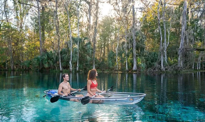 Silver Springs: Clear Kayak Wildlife Adventure