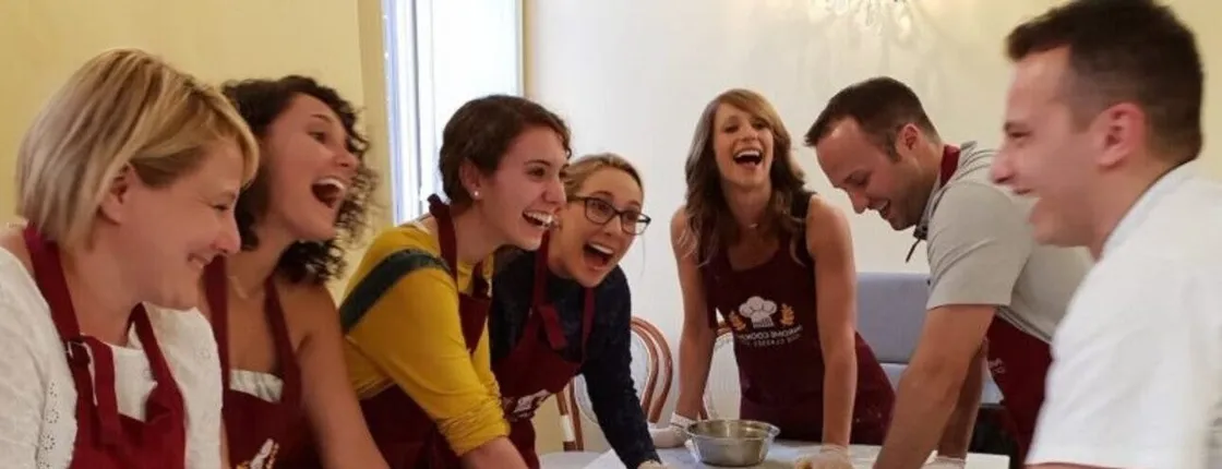 Pasta making and Tiramisù class in Rome