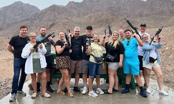 Las Vegas Outdoor Machine Gun and Rifle Shooting with Shuttle