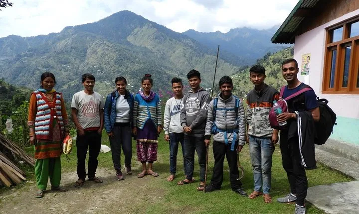 Himalayan village walk to Khati Uttarakhand 