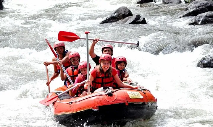 Red Paddle Ayung Rafting Ubud Combine 1,5 hrs Quad Bike