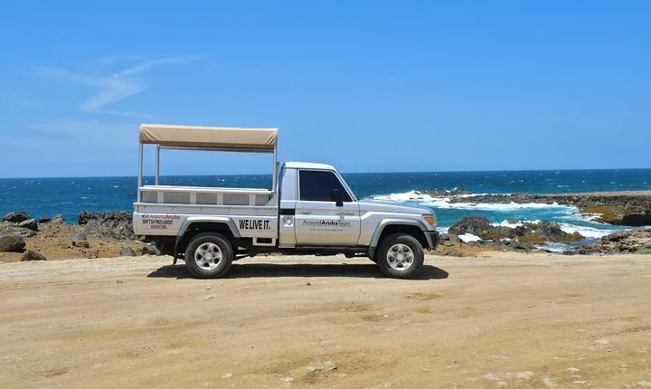 Aruba Outback Safari Jeep Tour - Lighthouse, Arikok & Conchi Pool