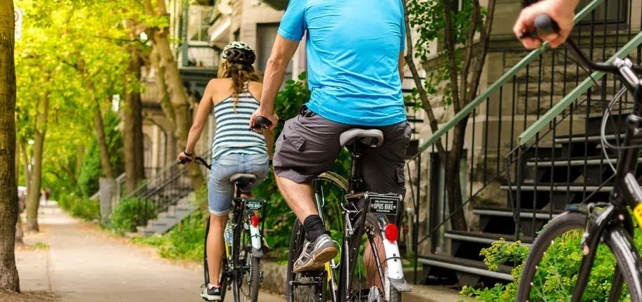 E-bike rental experience in Montreal