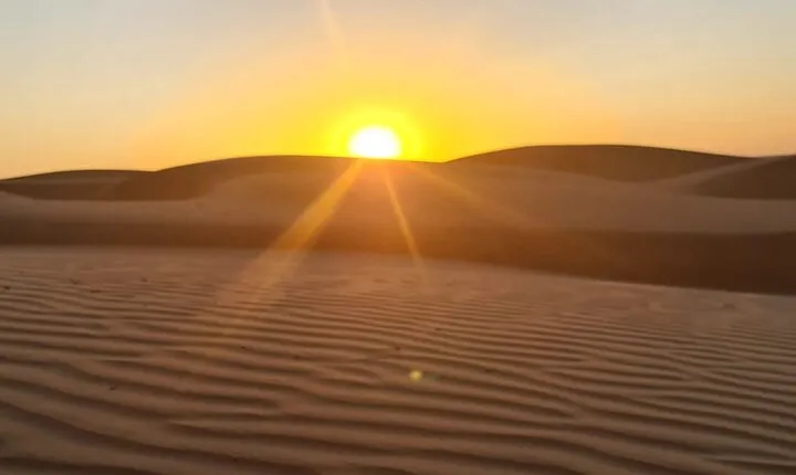 Private Watching Sunset Desert Safari Tour