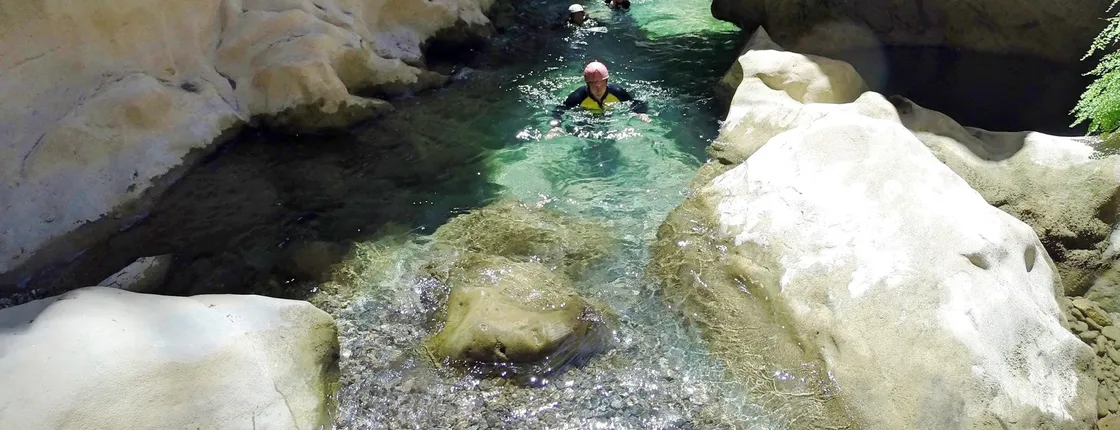 Antalya family outdoor adventure experience in Aladdin's Canyon