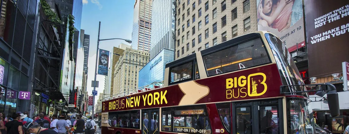 Big Bus tour of New York