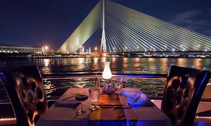 Bangkok Chao Phraya River Sunset Cruise Tour Admission Ticket