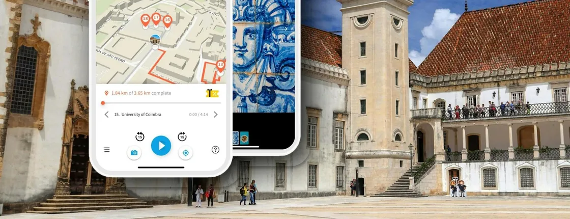 Coimbra Walking Tour with Audio Guide App