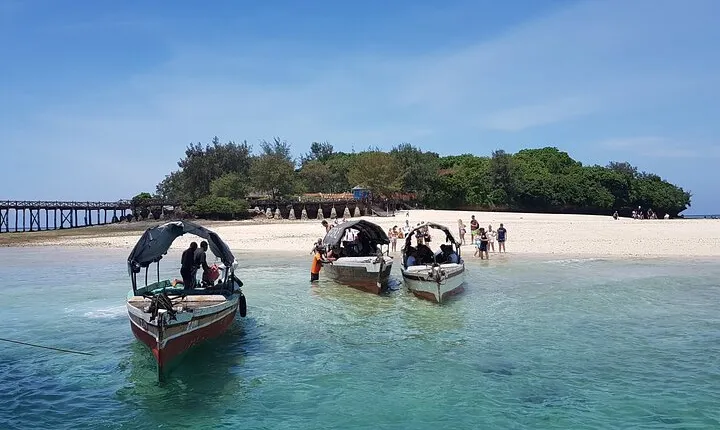 Prison Island + Stone Town (City tour) and Night Market Tour
