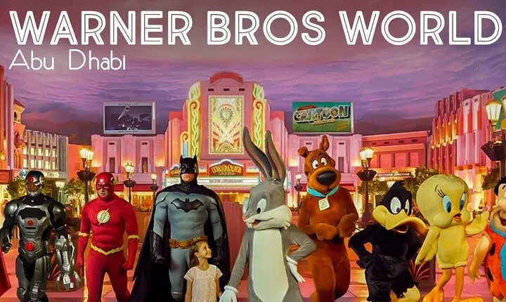 Warner Bros World Abu Dhabi Admission Tickets with Pick up