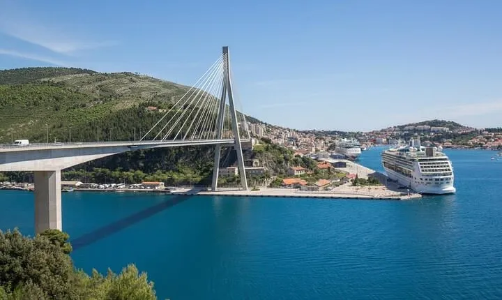 Franjo Tuđman Bridge Private Panorama