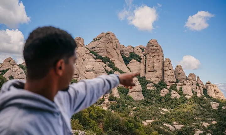 Half-Day Montserrat Tour, Railway Hiking, and Country House Lunch
