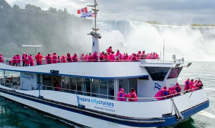 Niagara Falls Boat Cruise and Journey Behind The Falls Tour!