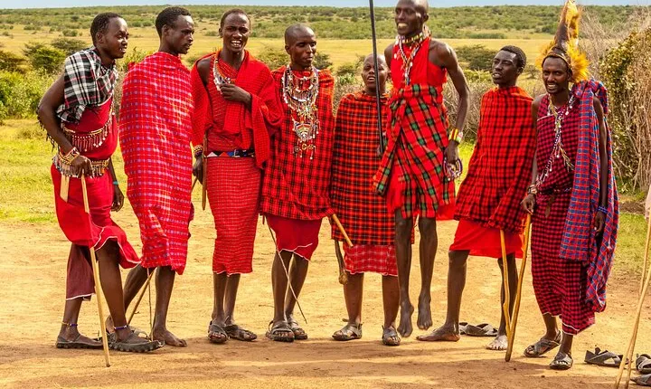 Maasai village visit and Chemka hot-springs with hot lunch.