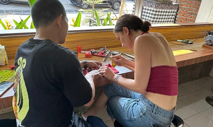 Silver Jewelry Making Class in Seminyak Bali