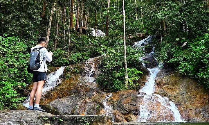 Full-Day Tour with Waterfalls, Hot Springs, Batik Art & Fireflies