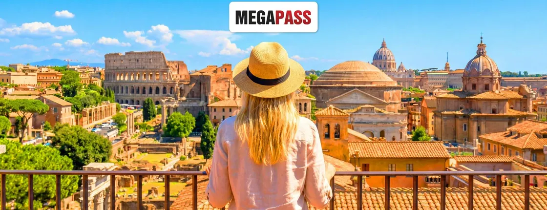 Rome City Pass Premium with top sites and 24-hour hop-on hop-off bus