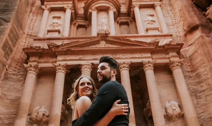 2-Day Petra, Wadi Rum, Aqaba & Dead Sea Tour from Amman/Airport