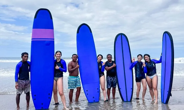 Bali Seminyak Beach Private Surf Lesson 2 Hour