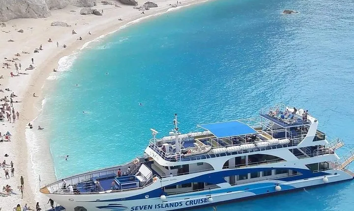 Explore Ionian Sea with its 50 shades of blue on Makedonia Palace