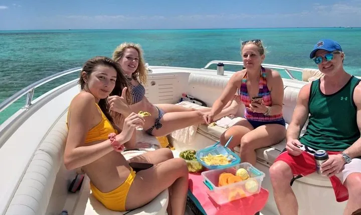 "First Lady" Private Snorkel & El Cielo Sandbar Combo