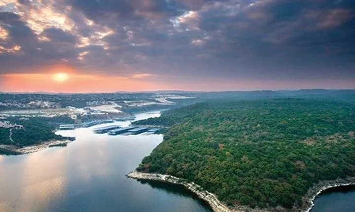 30 Minutes Sunset Helicopter Tour of Austin